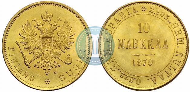Фото 10 марок 1879 года S 