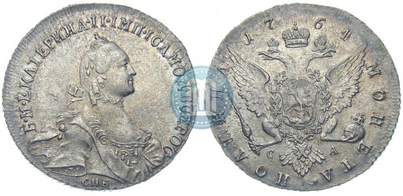 Picture Poltina 1764 year СПБ-СА 