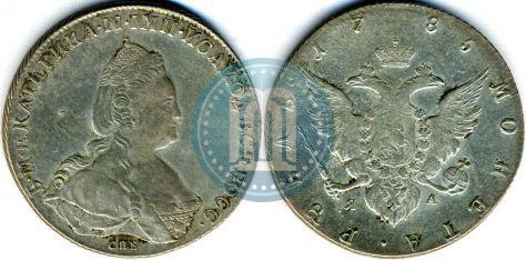 Picture 1 rouble 1785 year СПБ-ЯА 