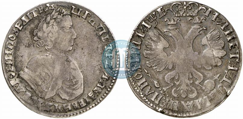 Picture Poltina 1705 year  "Portrait of 1706"
