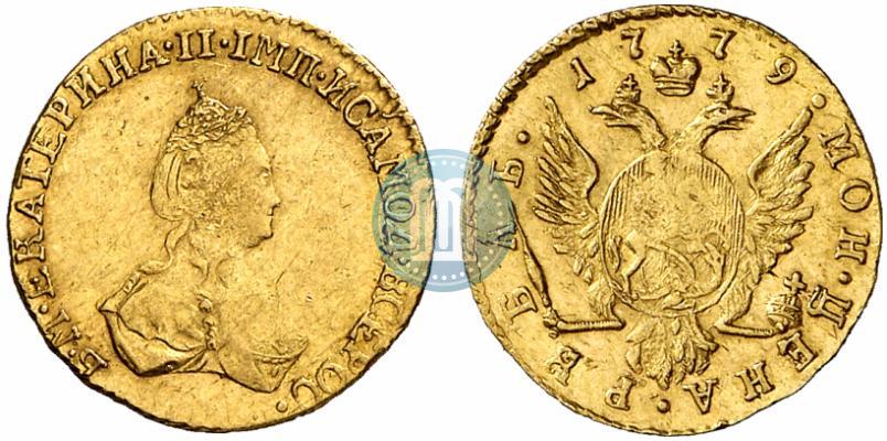Фото 1 рубль 1779 года  