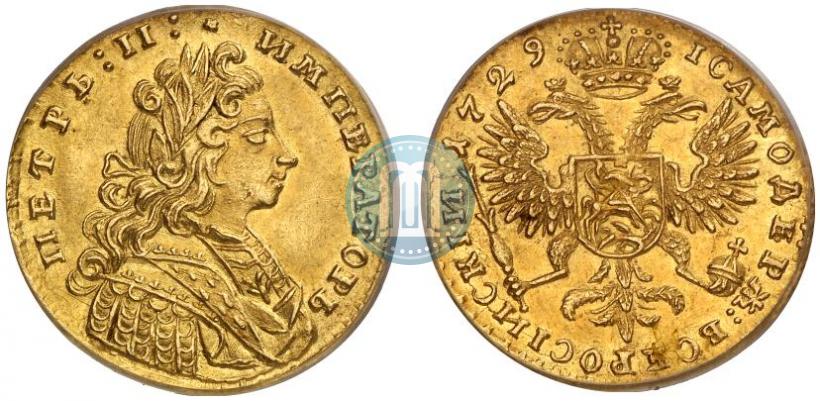 Picture 1 ducat 1729 year  