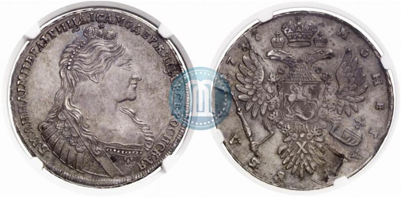 Picture 1 rouble 1737 year  "Type of 1735"