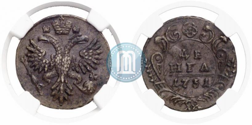 Фото Денга 1731 года  