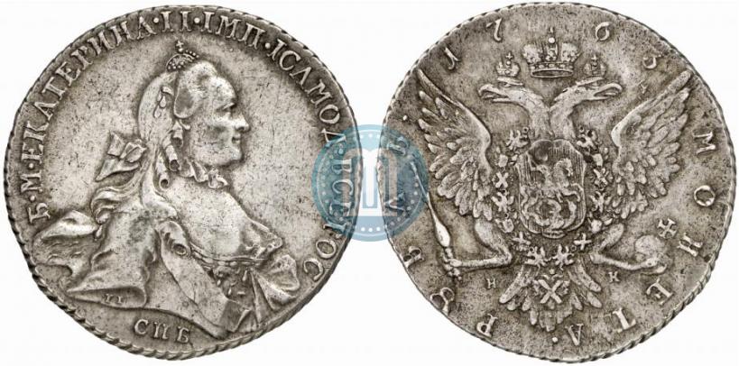 Picture 1 rouble 1763 year СПБ-НК 