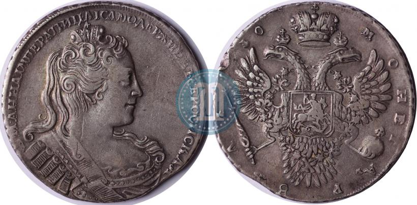 Picture 1 rouble 1730 year  
