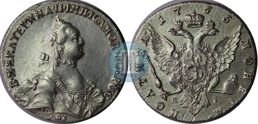 Picture Poltina 1765 year СПБ-ЯI 