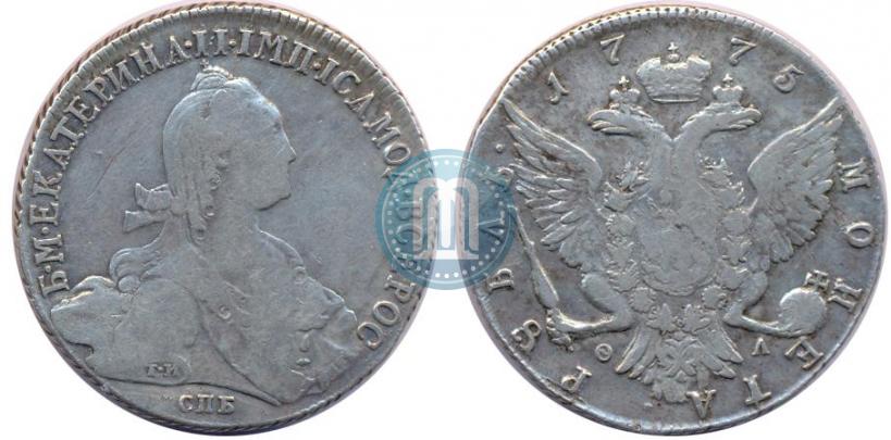 Picture 1 rouble 1775 year СПБ-ФЛ 
