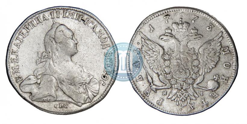 Фото 1 рубль 1773 года СПБ-ЯЧ-Т.I. 