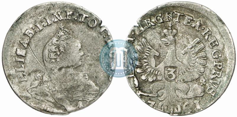 Picture 3 grosze 1761 year  