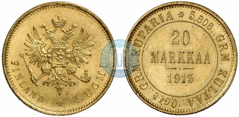 Фото 20 марок 1913 года S 