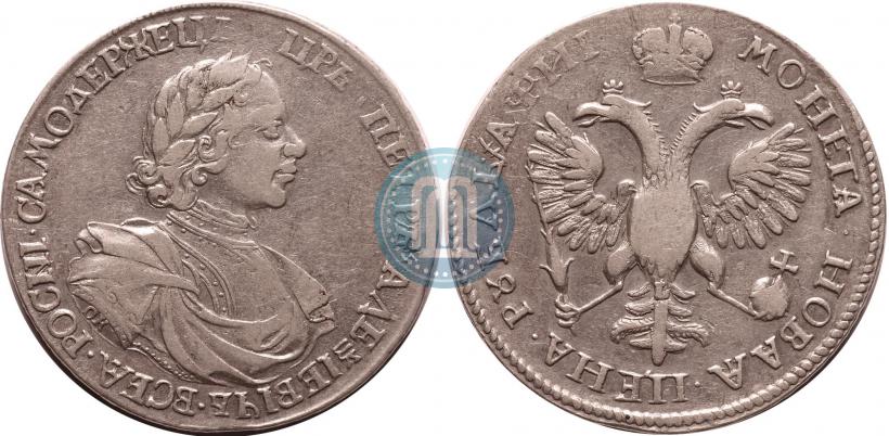 Фото 1 рубль 1718 года OK-L 