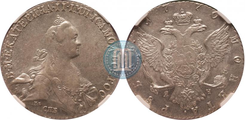 Picture 1 rouble 1770 year СПБ-ЯЧ 