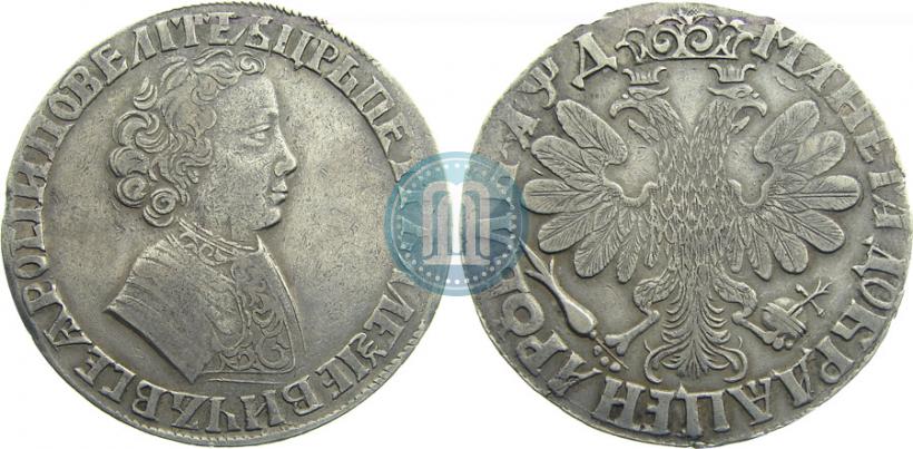 Picture 1 rouble 1704 year  