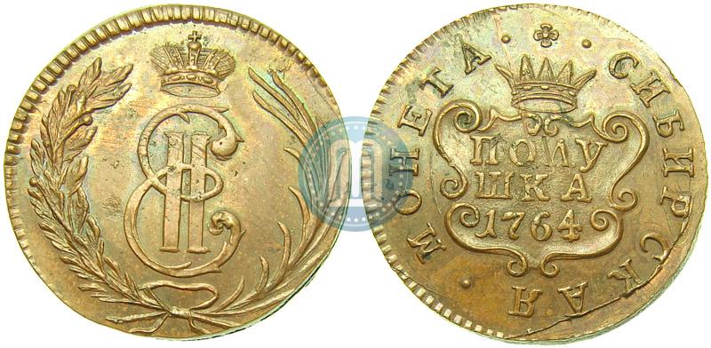 Фото Полушка 1764 года  