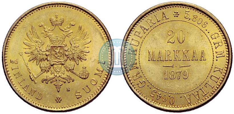 Picture 20 markkaa 1879 year S 