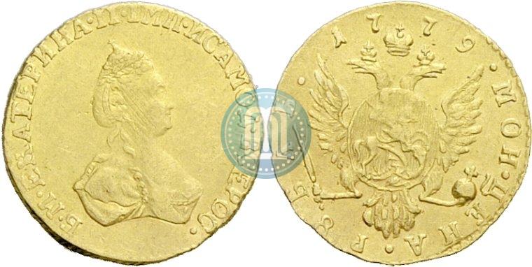 Фото 1 рубль 1779 года  