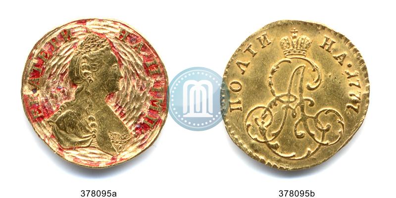 Фото Полтина 1777 года  