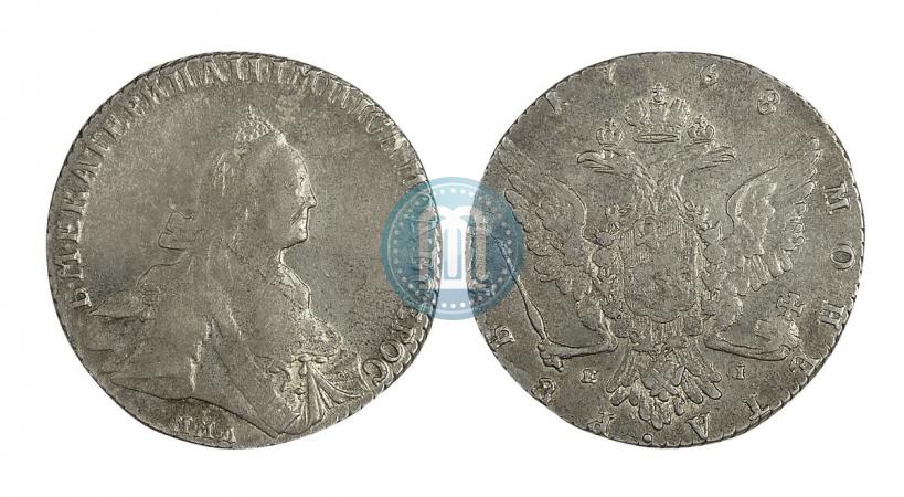 Picture 1 rouble 1768 year ММД-EI 