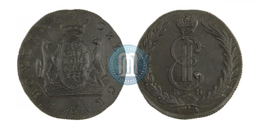 Picture 10 kopecks 1776 year КМ 