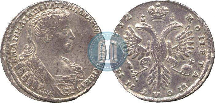 Picture Poltina 1732 year  