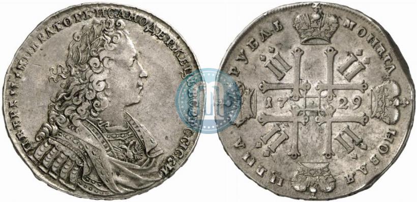 Picture 1 rouble 1729 year  "Type of 1728"