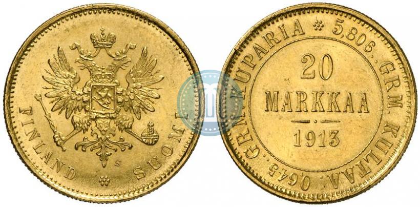 Фото 20 марок 1913 года S 