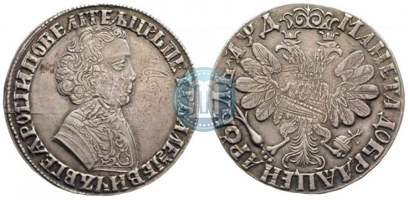 Picture 1 rouble 1704 year  