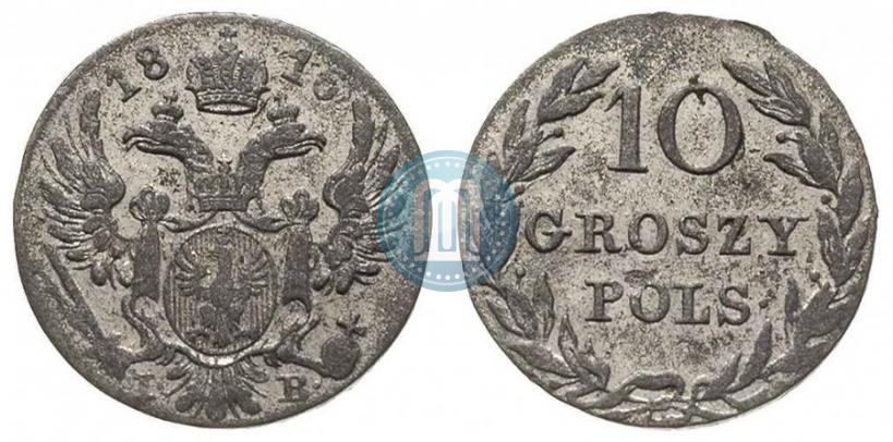 Picture 10 groszy 1816 year IB 