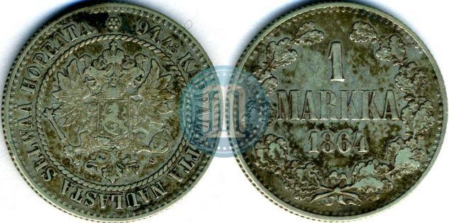 Фото 1 марка 1864 года S 