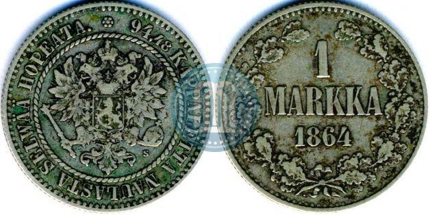 Фото 1 марка 1864 года S 