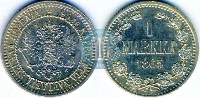 Фото 1 марка 1865 года S 