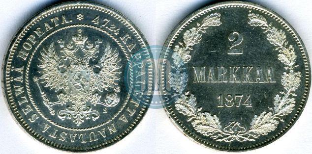 Фото 2 марки 1874 года S 
