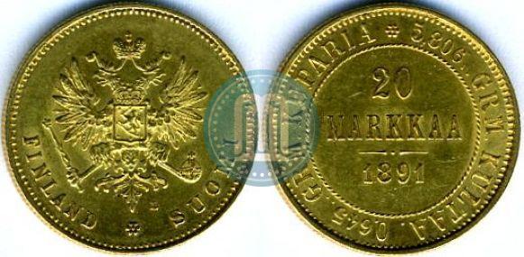 Фото 20 марок 1891 года L 