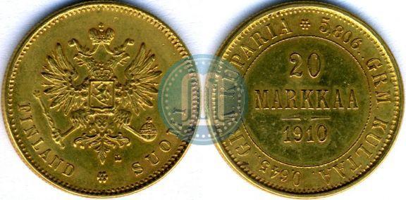 Picture 20 markkaa 1910 year L 