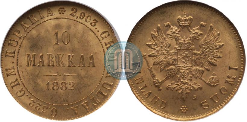 Фото 10 марок 1882 года S 