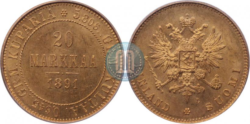 Фото 20 марок 1891 года L 