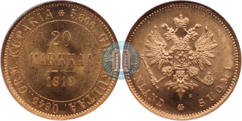 Picture 20 markkaa 1912 year S 