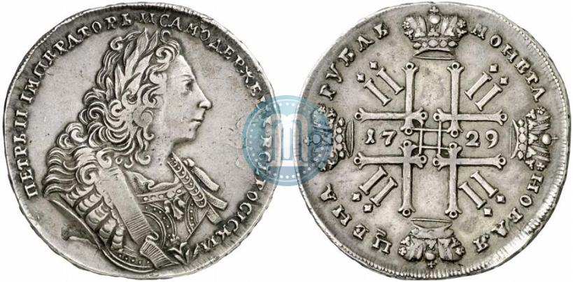 Picture 1 rouble 1729 year  "Type of 1729"