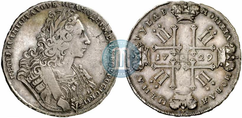 Picture 1 rouble 1729 year  "Type of 1729"