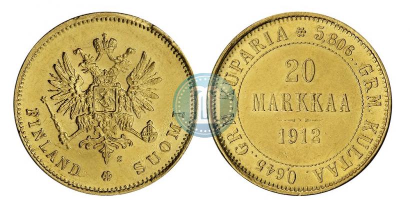 Фото 20 марок 1912 года S 