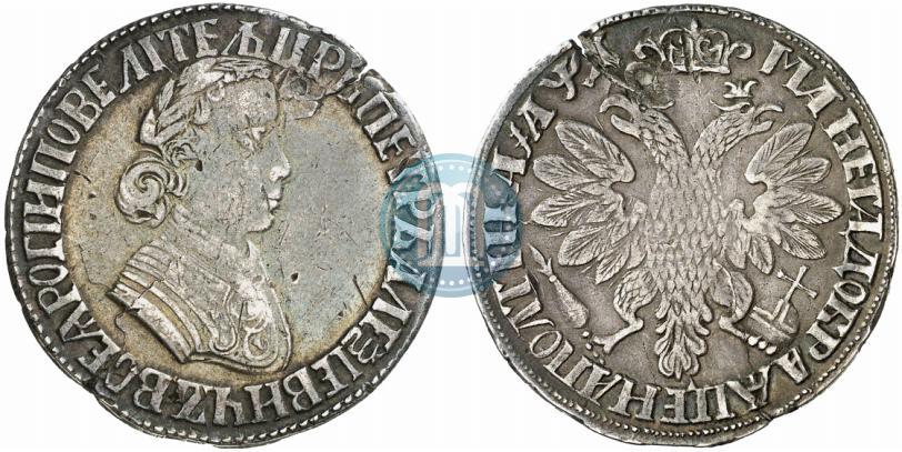 Picture Poltina 1704 year  "Portrait by F. Alekseev"