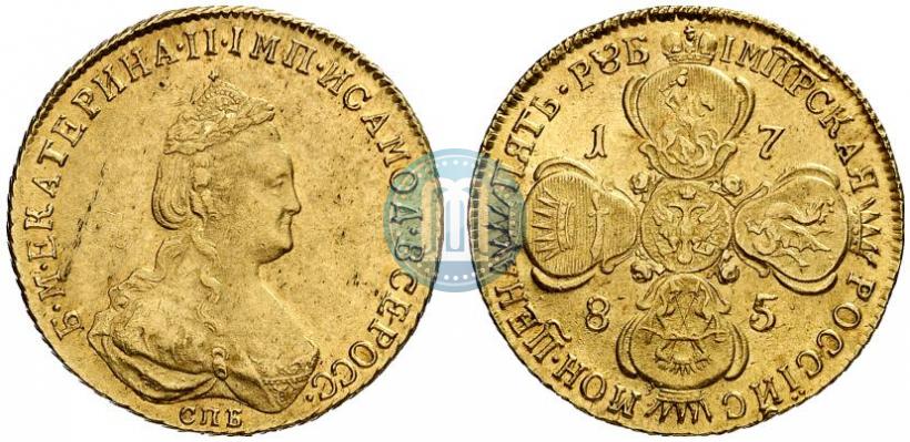 Picture 5 roubles 1785 year СПБ 