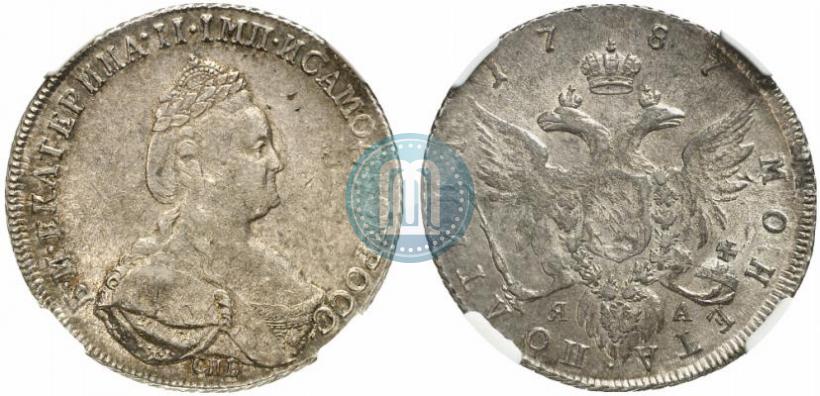 Picture Poltina 1787 year СПБ-ЯА 