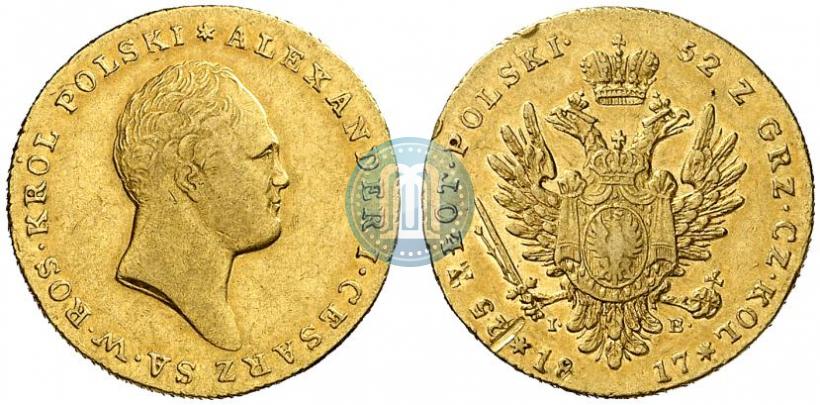 Picture 25 złotych 1817 year IB 