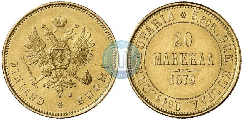 Фото 20 марок 1879 года S 