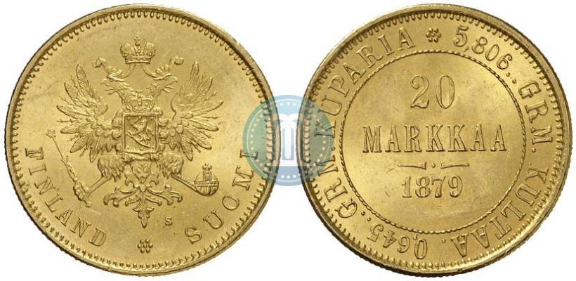 Фото 20 марок 1879 года S 