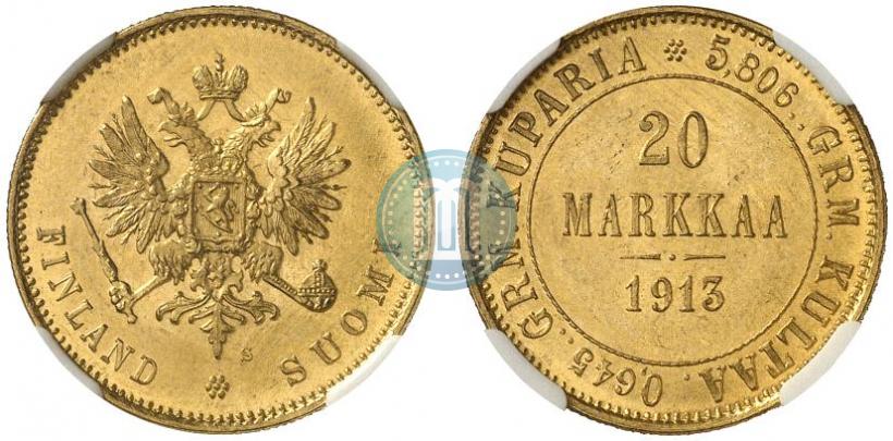 Picture 20 markkaa 1913 year S 