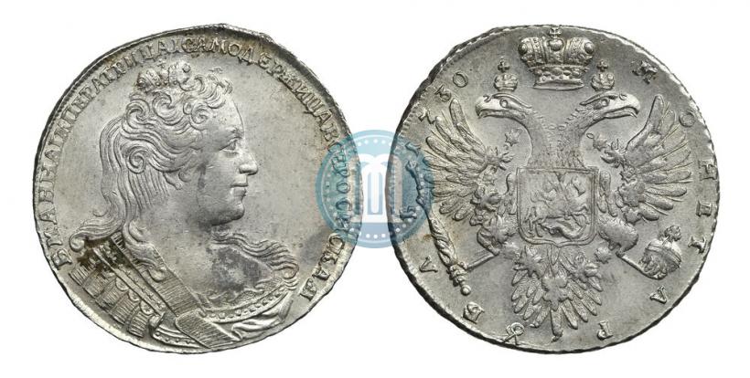 Picture 1 rouble 1730 year  