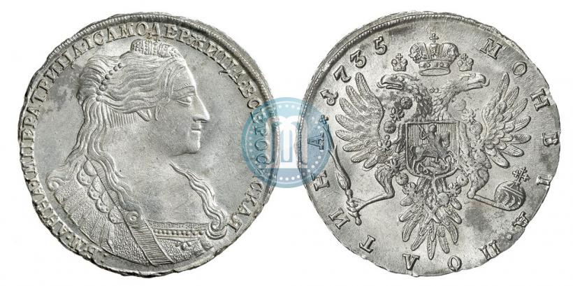 Picture Poltina 1735 year  